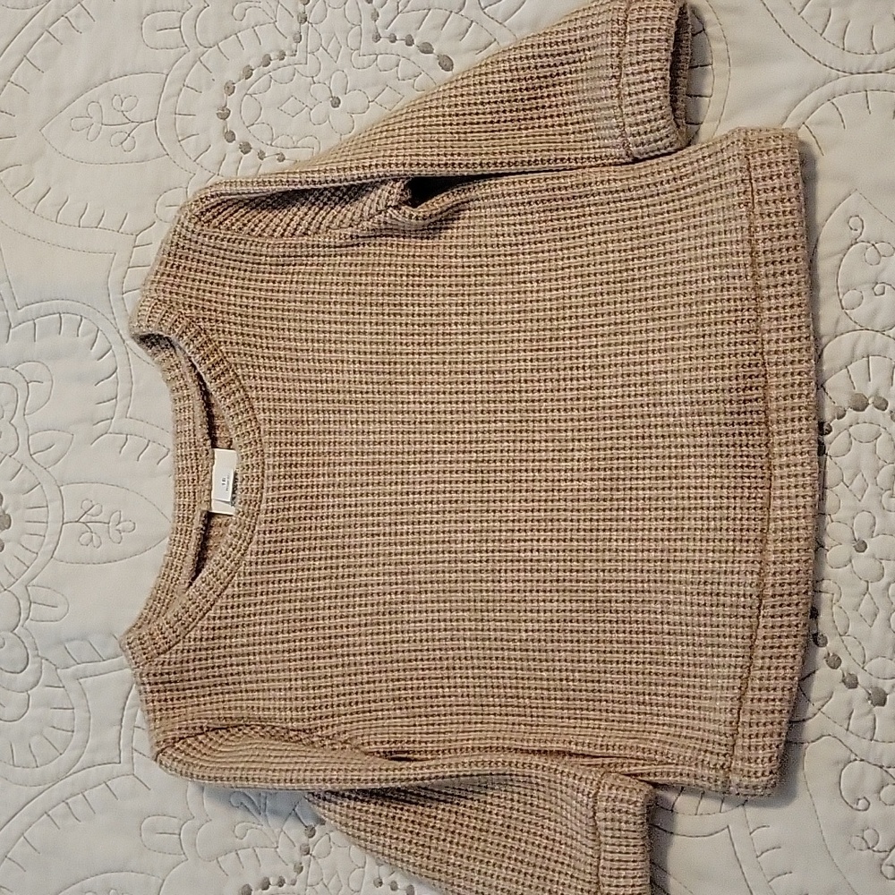 Roki & Zoi Waffle Knit Sweater